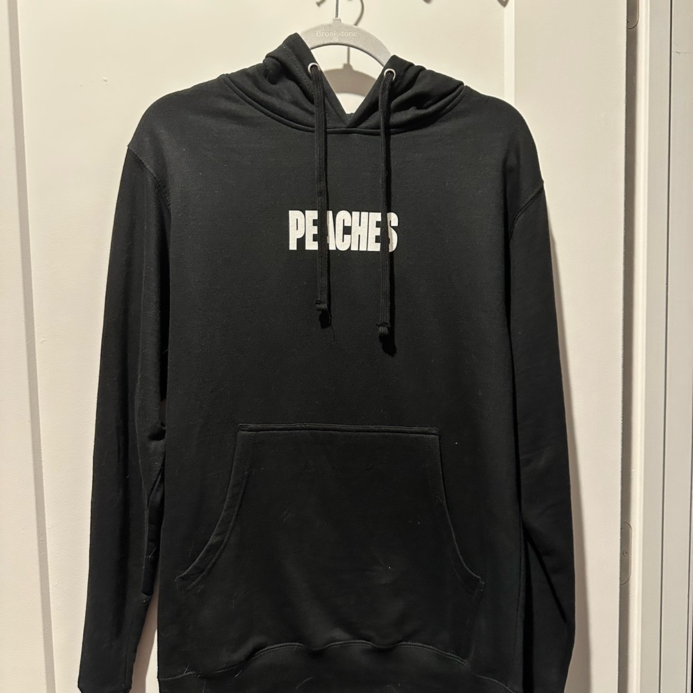 Justin Bieber Justice Tour “Peaches”  Black Hoodie